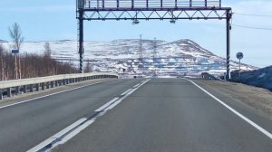 Трасса Е105 Мурманск-Санкт-Петербург