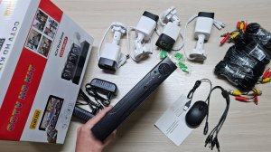 Система видеонаблюдения 4 камеры FHD 500 Гб AHD CCTV