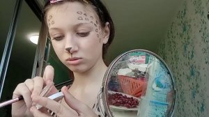 🎃 ДЕЛАЮ МАКИЯЖ ЛЕОПАРДА И ОЛЕНЁНКА НА ХЭЛЛОУИН 🎃