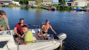 Спуск яхты Рикошет микро 550 в Рыбинске ⛵️