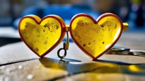 ярко желтые очки 🎧