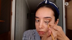 Makiyaj qilish usullari. Matoviy makiyaj. Judayam oson ko'z makiyaji. Матовый макияж.