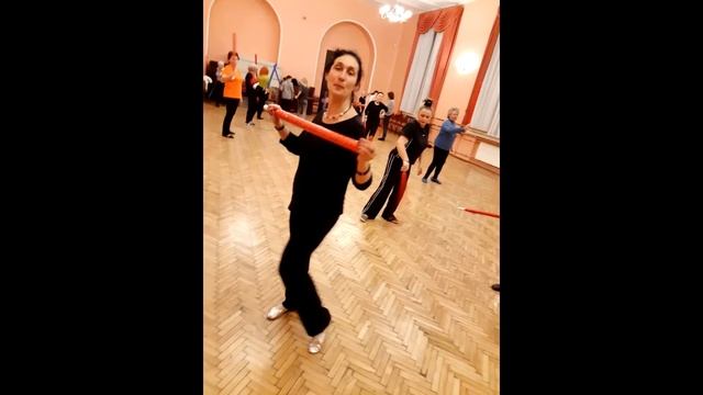 22 января 2020г. занятие с мечом