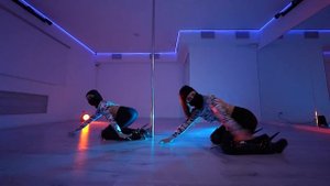Дуэтный танец на Пилоне | 🎵Black Samurai | #ExoticPoleDance