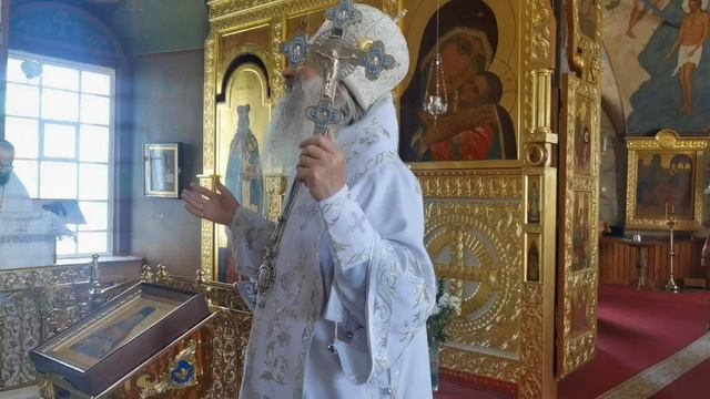 Проповедь митрополита Иоанна в праздник Вознесения Господня в Вознесенском соборе г. Йошкар-Олы