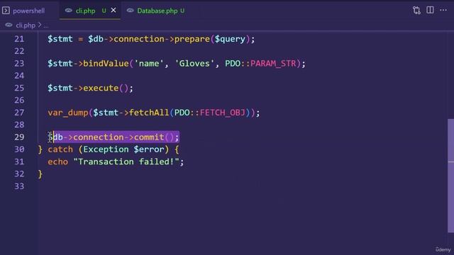 224 - Creating Transactions with PDO смотреть онлайн