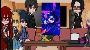 Black butler react to demon slayer (перевод)