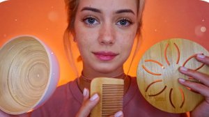 [4K] ✨ СОЗДАЁМ 16D АСМР ДЕРЕВЯННЫМИ ТРИГГЕРАМИ ✨ Многослойный таппинг + не 8D