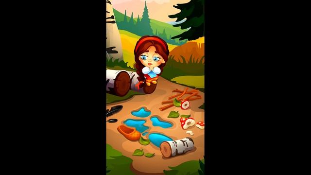 Девочка сидит на берёзке из игры мир домовят 🔘🔵🔴 🅰🅽🅳🆁🅾🅸🅳🅿🅻🆄🆂👹