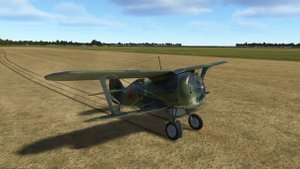 И-153 "Чайка" против Ju52. Вылет над Одессой.