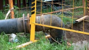 Очередная коммунальная авария на Соминском коллекторе