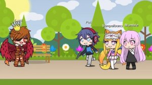 Ярко жёлтые очки два сердечка на руке