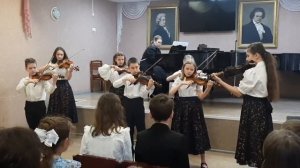 Ансамбль скрипачей "Прима" Й. Брамс Венгерский танец №5