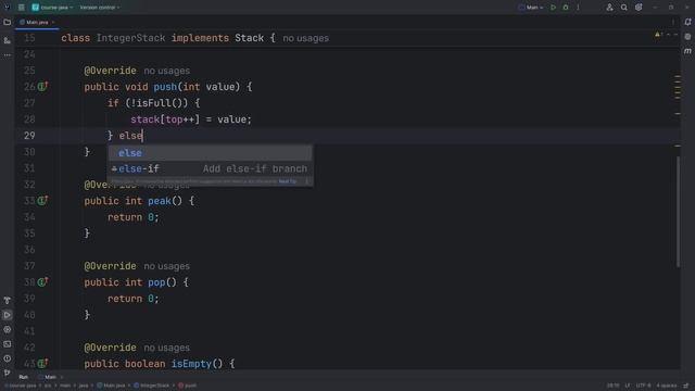Урок 6 Stack  Структуры данных
