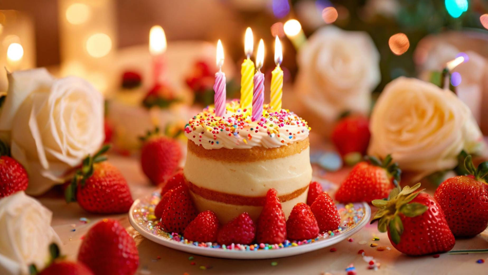 С Днем Рождения - Яркое поздравление с днем рождения🎈 #сднемрождения