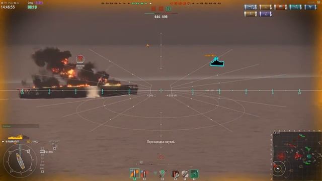 Обзор и Гайд эсминец США Farragut (Hiden) [WoWS START] смотреть онлайн