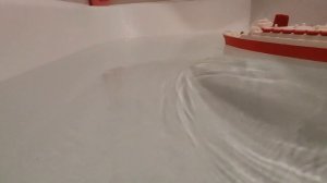 Электромеханическая игрушка СССР пароход Zeuke (ГДР) 1960-1