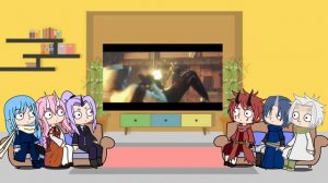 Реакция персонажей слизи на Game WTF №222.