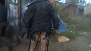 Прикол ваще! Пьяный , жопа обгарела хDDD