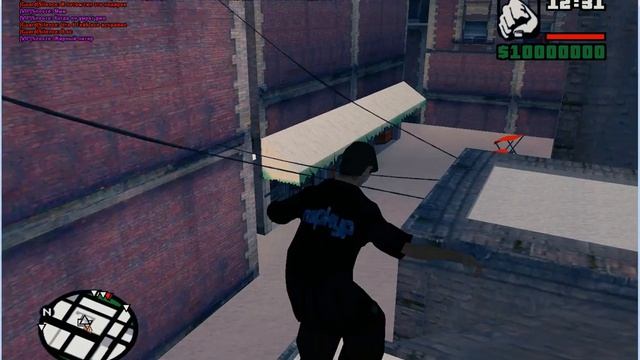 Играем в gta самп на сервере паркур вторая часть !! смотреть онлайн