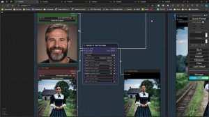 Быстрая подмена лиц в ComfyUI / ReActor custom nodes