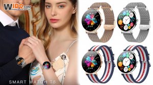⌚ Элегантные стальные смарт-часы для современных женщин 💎