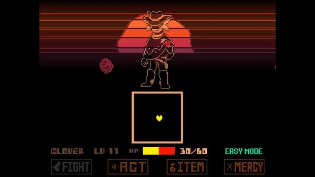 Дуэль Старло (Лёгкий режим) : Фан-игра Андертейл