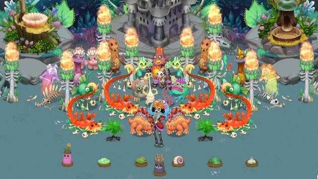 полная песня острава костей 👌[My singing monsters] смотреть онлайн