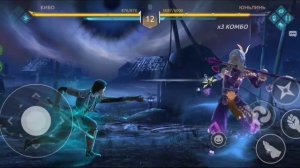 У Кибо с Юньлинь много общего. Shadow Fight 4 Arena Истори глава 7 прохождение за Кибо