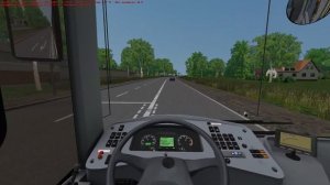 OMSI 2 №21 Поездка на автобусе ЛиАЗ 5292.60-60 (2-2-0) По карте Со?