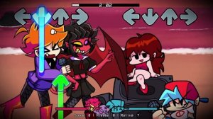 Витя и бф против двух подружек! ▷ Friday Night Funkin Ambion Corrypt Fenzy