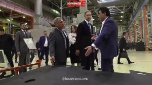 Денис Мантуров дал старт серийному производству новой модели легкого автомобиля Sollers SF5