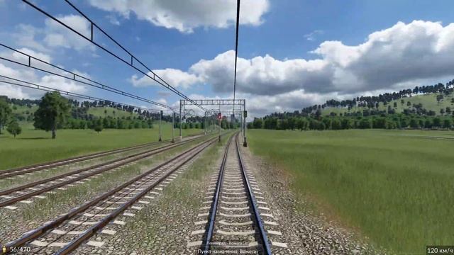 Transport Fever 2 - Сибирия. Поездка на электропоезде по маршр? смотреть онлайн