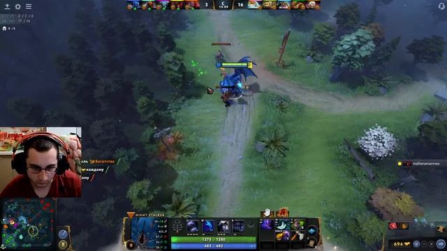 НОЧНОЙ СТРИМ DOTA 2