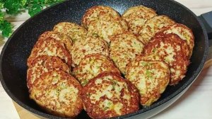 Беру КАБАЧОК и готовлю к УЖИНУ  Вкуснятину Вместо Надоевших КОТЛЕТ. Вкусно и Быстро и руки чистые
