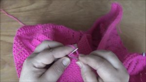 Вяжем спицами. Болеро-накидка.  Часть 2