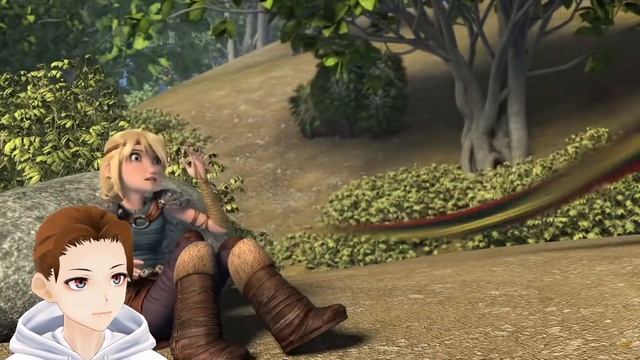 Ужасы Как Приручить Дракона: Скользкокрылы (способы охоты, как победить, биология) | Реакция Vtuber смотреть онлайн