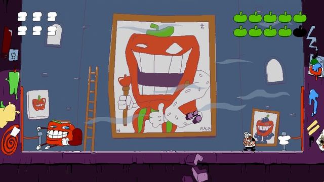 башня пиццы прохождение пепермена на ранг P смотреть онлайн