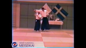 47 Aikido Jo No Tebiki Ai Hanmi Kotegaeshi Nishio Sensei Uppsala 1995