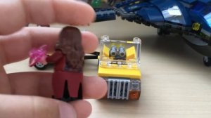 Обзор Лего #17: первый мститель битва в аэропорту.