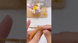 Корзинка крючком