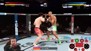 🟢 ВСТРЕТИЛ ЛЕГЕНДУ ПИТУЯ в UFC 5 и вот что из этого вышл?