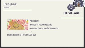 Записал для вас короткое видео с презентацией проектов PIE VILLAGE