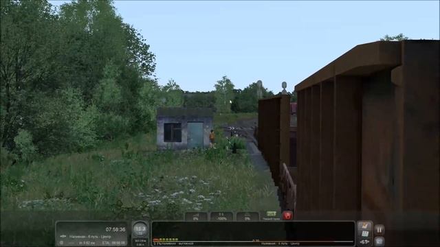Train Simulator. Таежная глухомань. Маневры