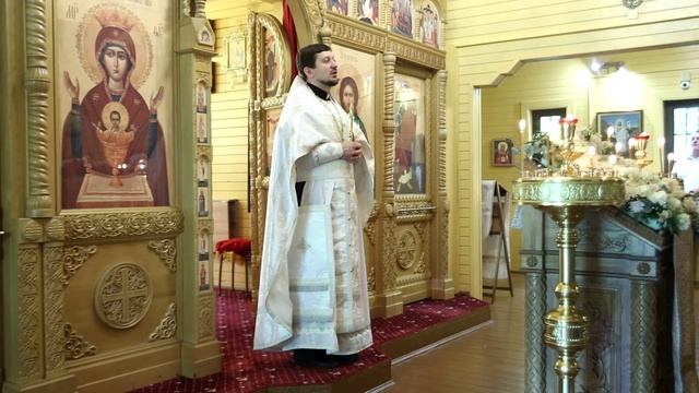 2025.05.29 Вознесение Господне. Проповеди настоятеля ПП при храме Иоанна Богослова в Нижегородском смотреть онлайн