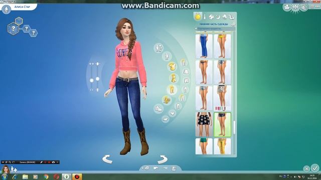 The Sims 4 создание персонажа МЕНЯ?созданиее алисы Стар(ме смотреть онлайн