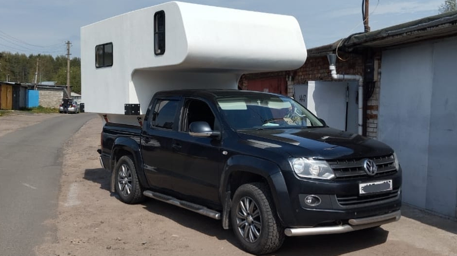 Жилой модуль в пикап. Camper truck Жилой модуль Фольксваген амарок Кемпер Фольксваген амарок