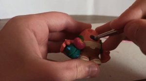 Скин на спайка Brawl Stars из пластилина Sakura Spike(НЕВОЗМОЖНО)