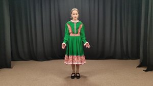 Халупко Александра "Серебряное копытце" отрывок П. Бажов. Театр. отделение СПб ДШИ им М. И. Глинки