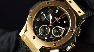 "ЖИРНЫЕ" ЧАСЫ! HUBLOT BIG BANG ORIGINAL. РАСПАКОВКА ЗОЛОТЫХ ЧАСОВ